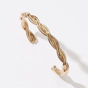 Everyday Wear Metal Cuff Bracelet- Gold